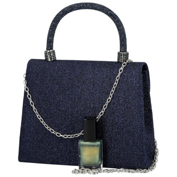 Dámska listová kabelka tmavo modrá - Michelle Moon Aleksa