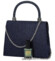 Dámska listová kabelka tmavo modrá - Michelle Moon Aleksa