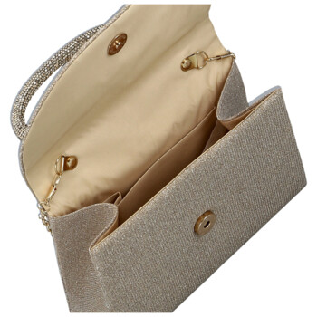 Dámska listová kabelka zlatá - Michelle Moon Aleksa