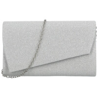 Dámska listová kabelka strieborná - Michelle Moon Keyra