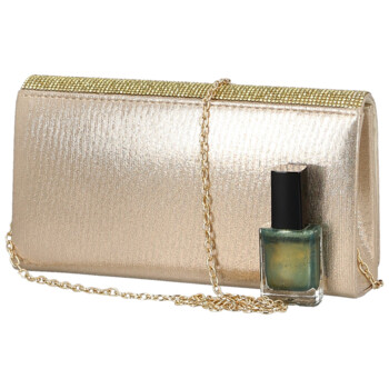 Dámska listová kabelka zlatá - Michelle Moon Trina