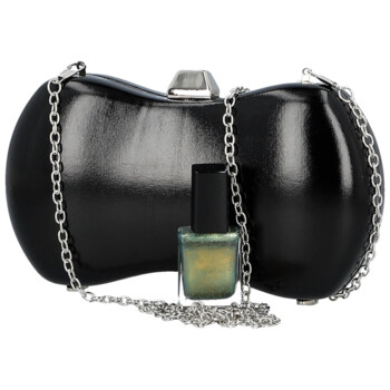 Dámska listová kabelka čierna - Michelle Moon Editta