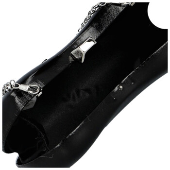 Dámska listová kabelka čierna - Michelle Moon Editta