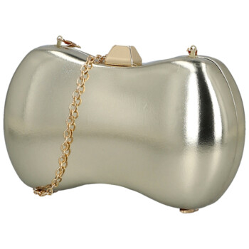 Dámska listová kabelka zlatá - Michelle Moon Editta