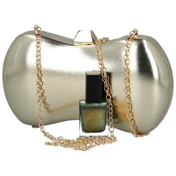 Dámska listová kabelka zlatá - Michelle Moon Editta