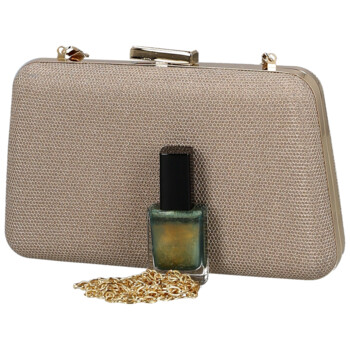 Dámska listová kabelka zlatá - Michelle Moon Galiana