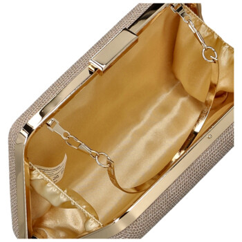 Dámska listová kabelka zlatá - Michelle Moon Galiana