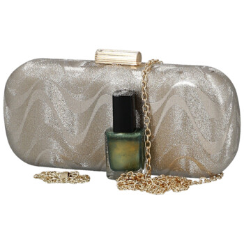 Dámska listová kabelka zlatá - Michelle Moon Gineta