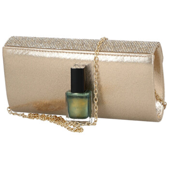 Dámska listová kabelka zlatá - Michelle Moon Adelle