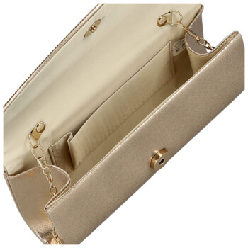 Dámska listová kabelka zlatá - Michelle Moon Adelle