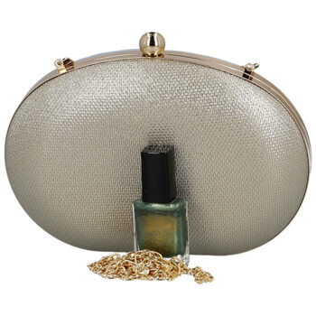 Dámska listová kabelka zlatá - Michelle Moon Alita