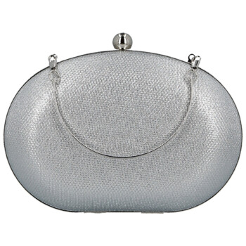 Dámska listová kabelka strieborná - Michelle Moon Alita