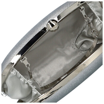 Dámska listová kabelka strieborná - Michelle Moon Alita