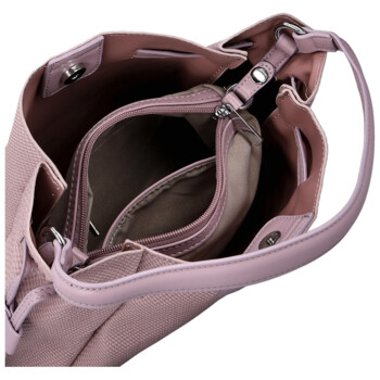 Dámska kabelka na rameno svetlo fialová - Firenze Emili