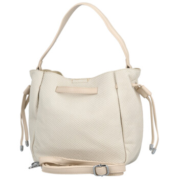 Dámska kabelka na rameno krémová - Firenze Emili