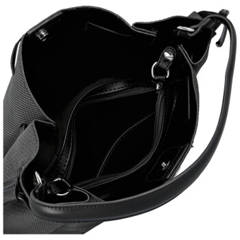 Dámska kabelka na rameno čierna - Firenze Emili