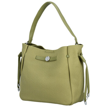 Dámska kabelka na rameno zelená - Firenze Emili