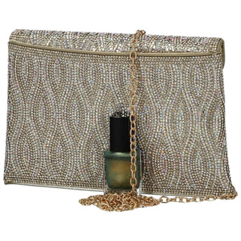 Dámska listová kabelka zlatá - Michelle Moon Aika