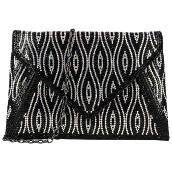 Dámska listová kabelka čierna - Michelle Moon Aika