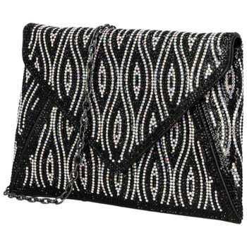 Dámska listová kabelka čierna - Michelle Moon Aika