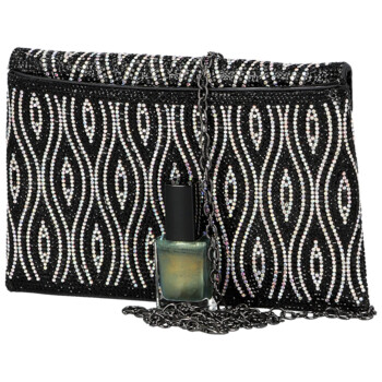 Dámska listová kabelka čierna - Michelle Moon Aika