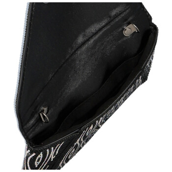 Dámska listová kabelka čierna - Michelle Moon Aika