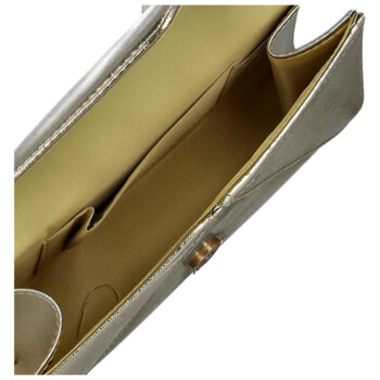 Dámska listová kabelka zlatá - Michelle Moon Vala