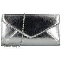 Dámska listová kabelka strieborná - Michelle Moon Vala