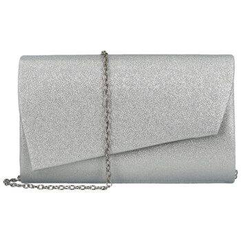 Dámska listová kabelka strieborná - Michelle Moon Skyler