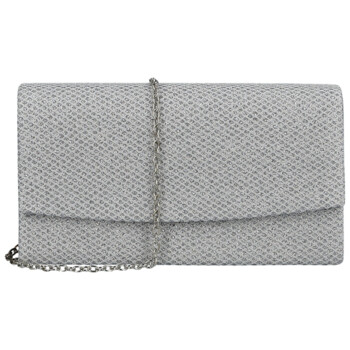 Dámska listová kabelka strieborná - Michelle Moon Sanrine