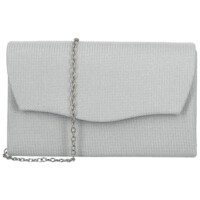 Dámska listová kabelka strieborná - Michelle Moon Altana