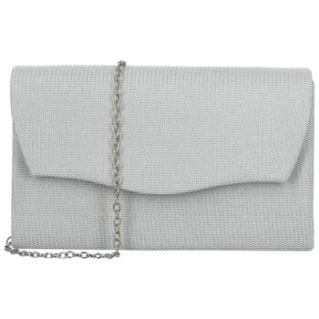 Dámska listová kabelka strieborná - Michelle Moon Altana