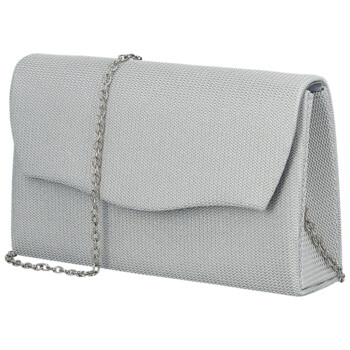 Dámska listová kabelka strieborná - Michelle Moon Altana