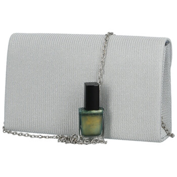 Dámska listová kabelka strieborná - Michelle Moon Altana