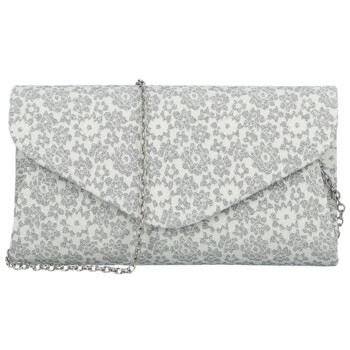 Dámska listová kabelka strieborná - Michelle Moon Aspasia