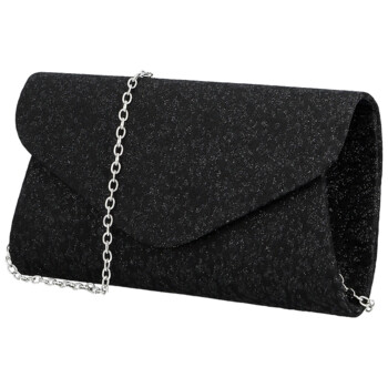 Dámska listová kabelka čierna - Michelle Moon Aspasia