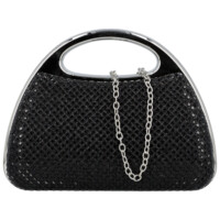 Dámska listová kabelka čierna - Michelle Moon Fabia