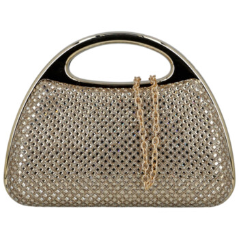 Dámska listová kabelka zlatá - Michelle Moon Fabia