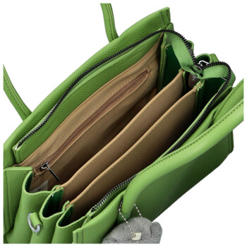 Dámska kabelka do ruky zelená - Firenze Saima