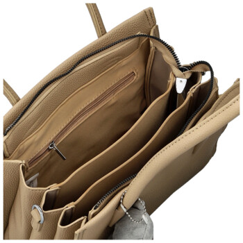 Dámska kabelka do ruky béžová - Firenze Saima