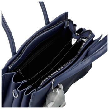 Dámska kabelka do ruky tmavo modrá - Firenze Saima