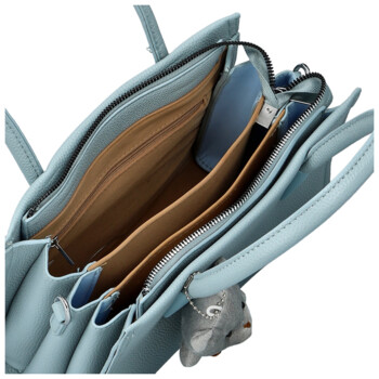 Dámska kabelka do ruky svetlo modrá - Firenze Saima