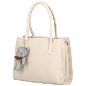 Dámska kabelka do ruky krémová - Firenze Saima