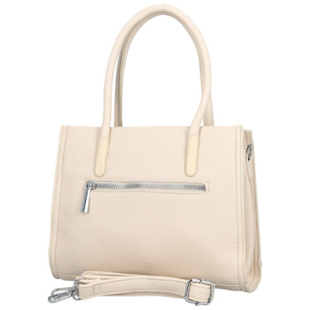 Dámska kabelka do ruky krémová - Firenze Saima