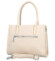 Dámska kabelka do ruky krémová - Firenze Saima
