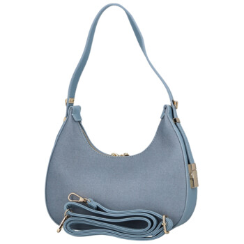 Dámska kabelka na rameno džínsovo modrá - Firenze Iliana