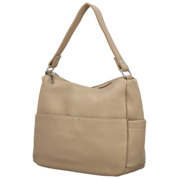 Dámska kabelka na rameno béžová - Firenze Edina