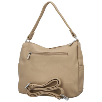 Dámska kabelka na rameno béžová - Firenze Edina