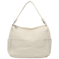 Dámska kabelka na rameno krémová - Firenze Edina
