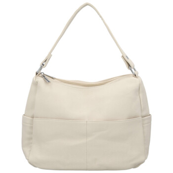 Dámska kabelka na rameno krémová - Firenze Edina